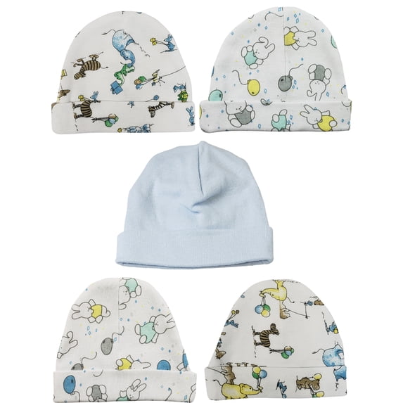 Bambini Boys Baby Caps (Pack of 5)