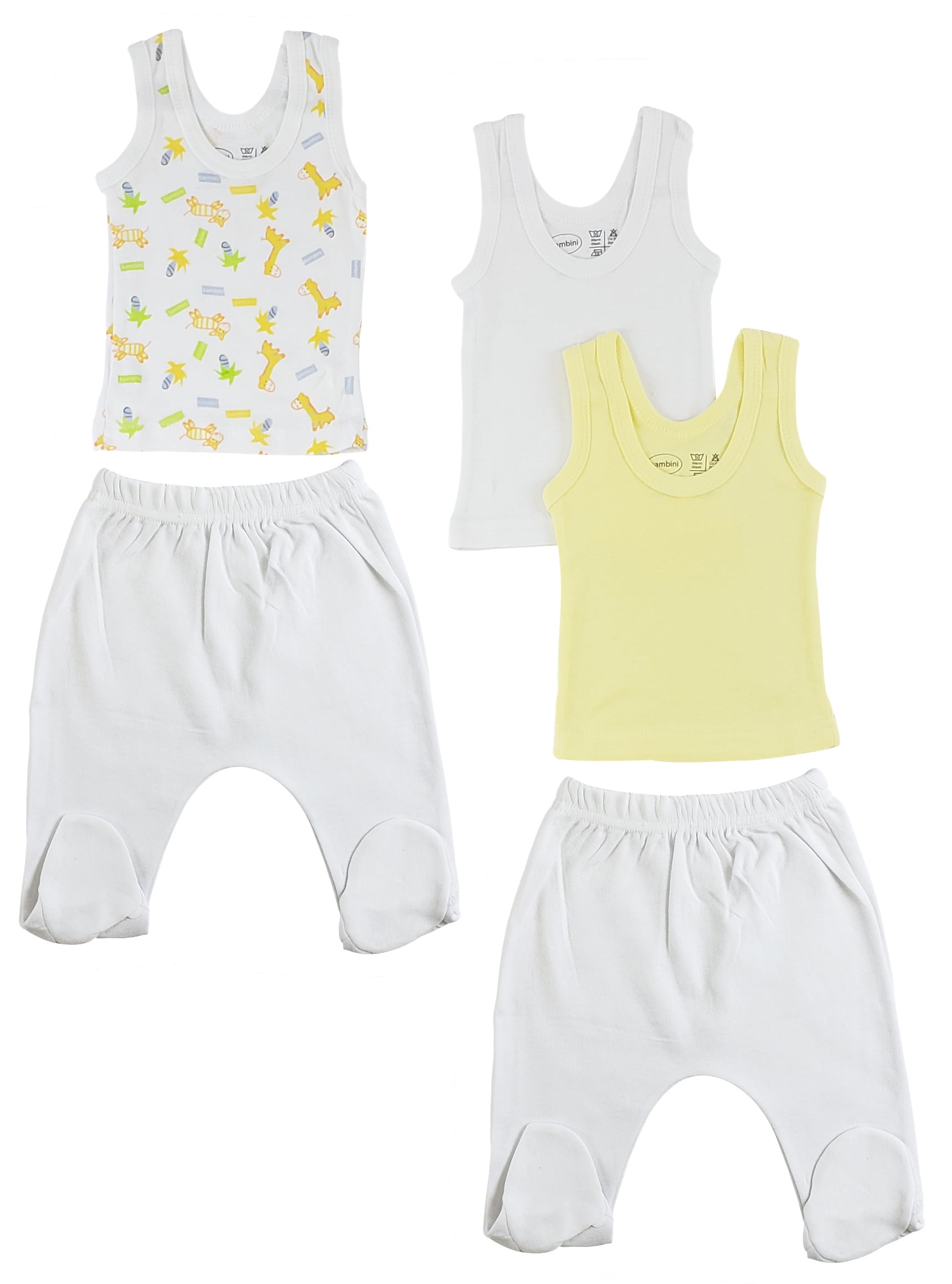 Bambini Boys Tank Tops and Closed Toe Pants