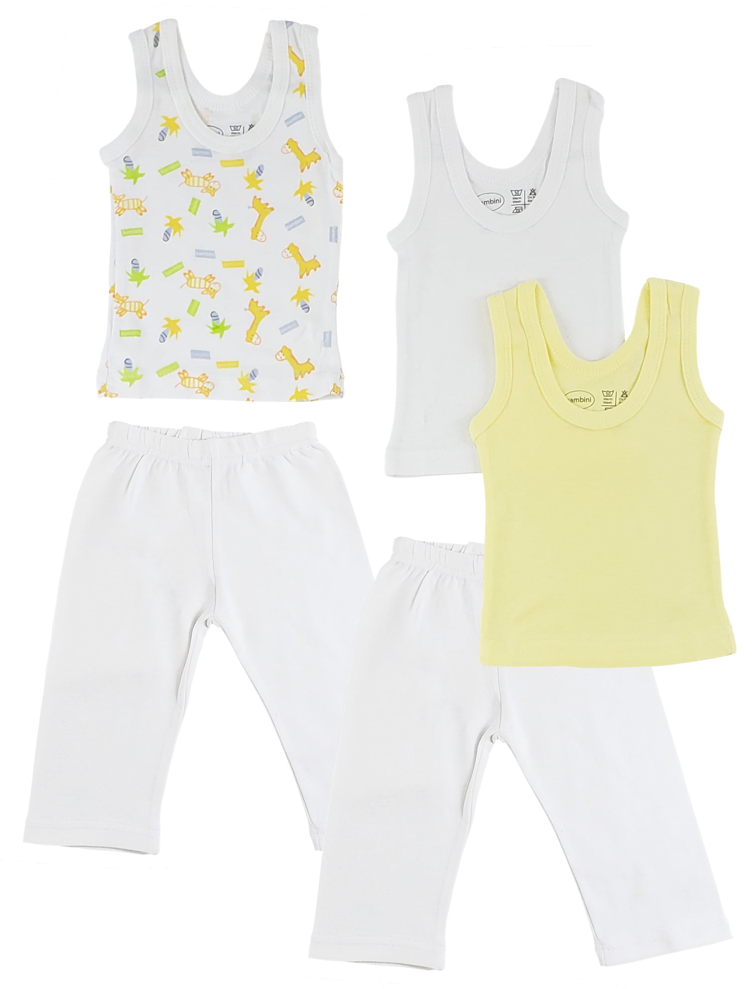 Bambini Boys Tank Tops and Track Sweatpants