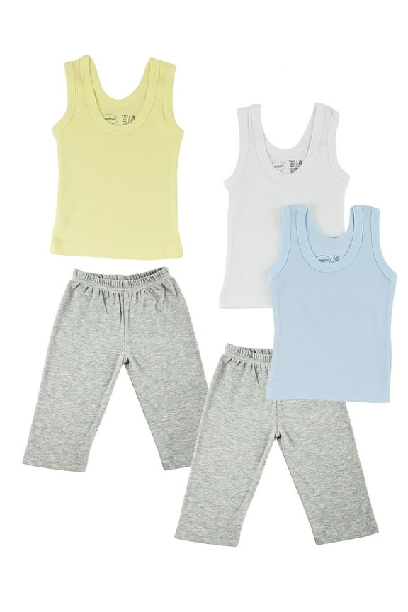 Boys Tank Tops and Track Sweatpants
