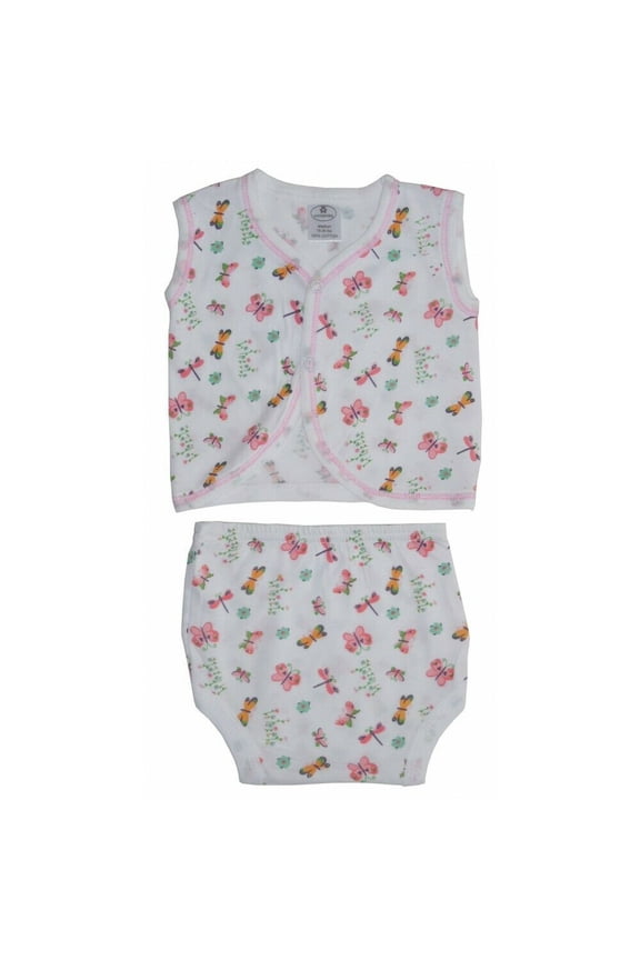 Diaper Shirt & Panty, 2pc Outfit Set (Baby Boys or Baby Girls, Unisex)