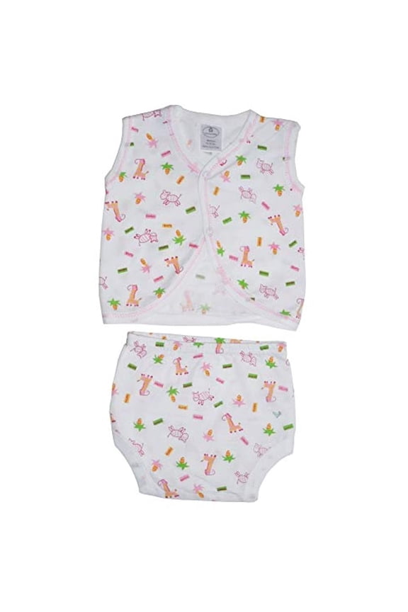 Diaper Shirt & Panty, 2pc Outfit Set (Baby Boys or Baby Girls, Unisex)