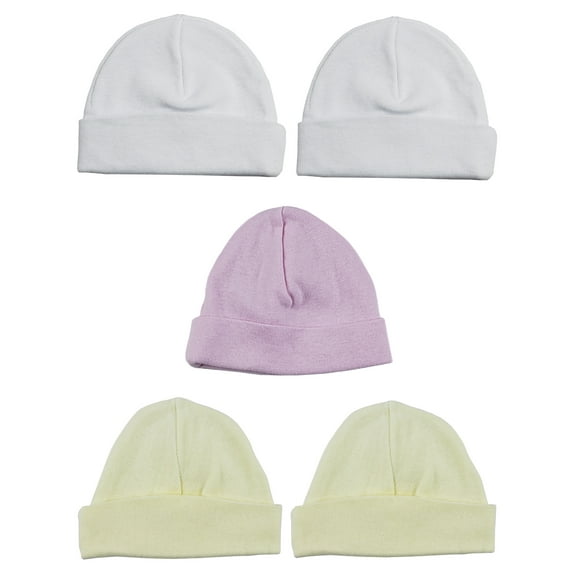 Bambini Girls Baby Cap (Pack of 5)