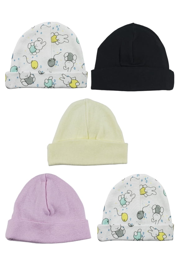 Girls Baby Cap (Pack of 5)