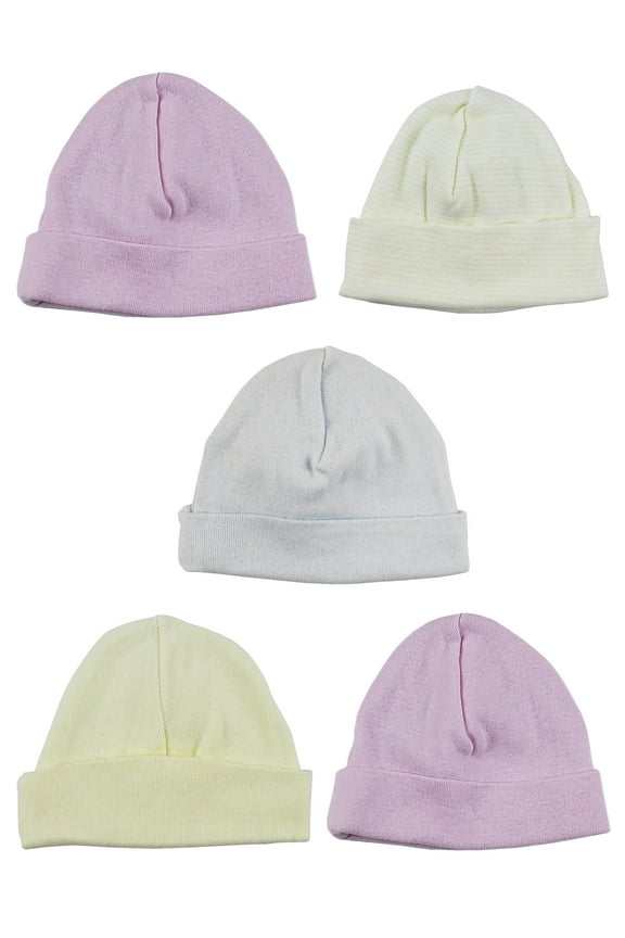 Girls Baby Cap (Pack of 5)