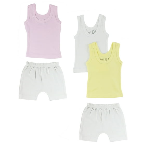 Bambini Girls Tank Tops and Shorts