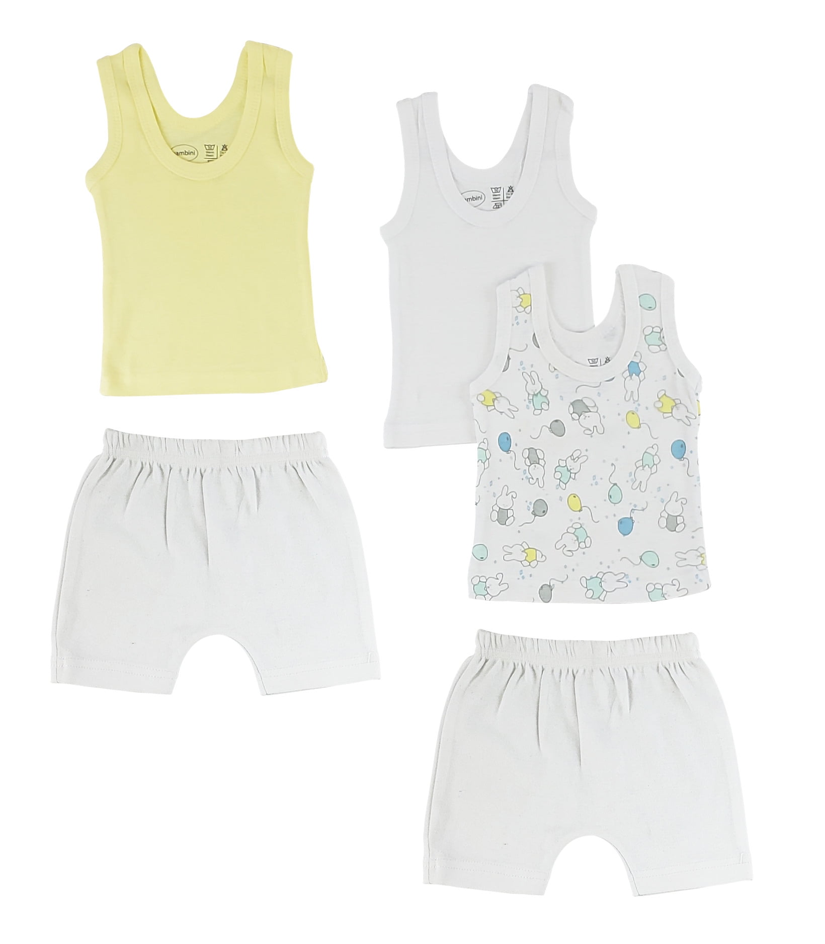 Bambini Girls Tank Tops and Shorts