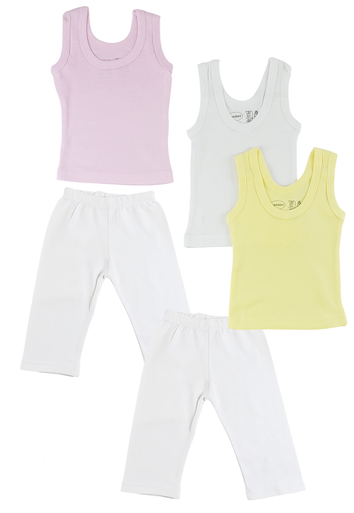 Bambini Girls Tank Tops and Track Sweatpants