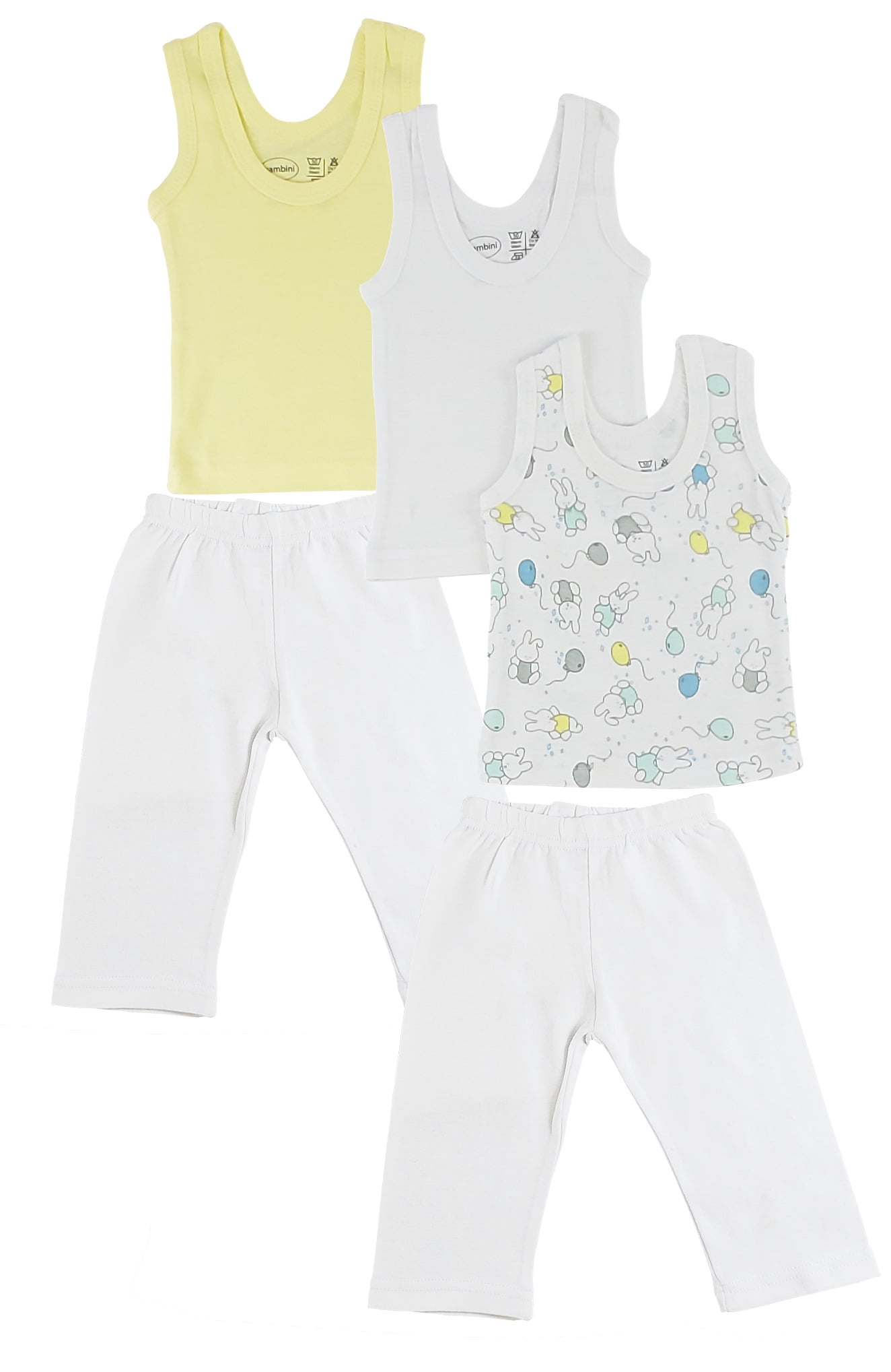 Bambini Girls Tank Tops and Track Sweatpants