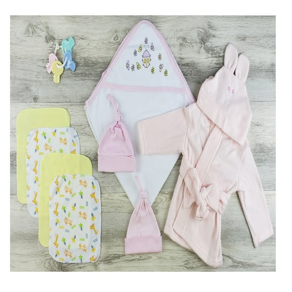 Bambini Hooded Towel, Hats, Wash Coths and Robe