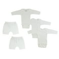 thumbnail image 1 of Bambini Infant Long Sleeve Bodysuits and Shorts, 1 of 3