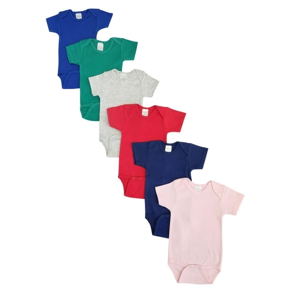 Bambini Layette Baby Girl 6 Pc Onezies