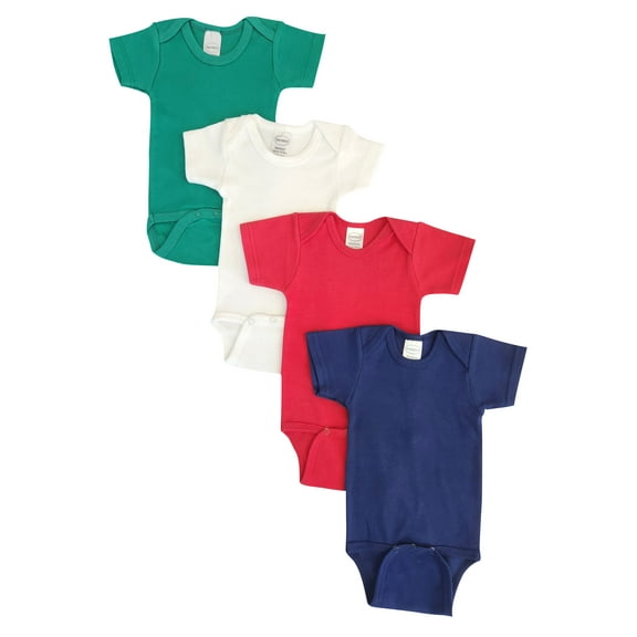 Bambini Layette Unisex Baby 4 Pc Onezies