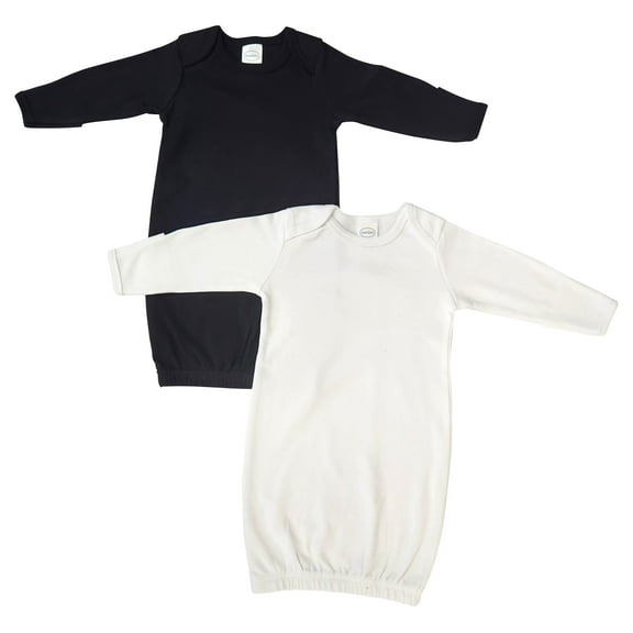 Bambini Layette Unisex Newborn Baby 2 Piece Gown Set