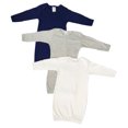 thumbnail image 1 of Bambini Layette Unisex Newborn Baby 3 Piece Gown Set, 1 of 6