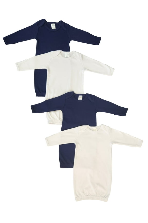 Layette Unisex Newborn Baby 4 Piece Gown Set