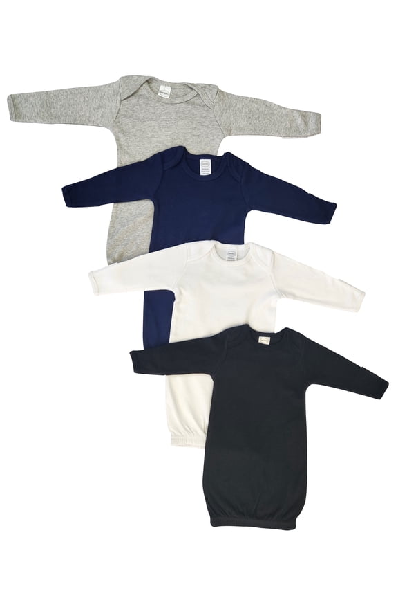 Layette Unisex Newborn Baby 4 Piece Gown Set