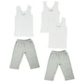 thumbnail image 1 of Bambini Mix N Match Tank Tops & Track Sweatpants, 5pc (Baby Boys or Baby Girls, Unisex), 1 of 3
