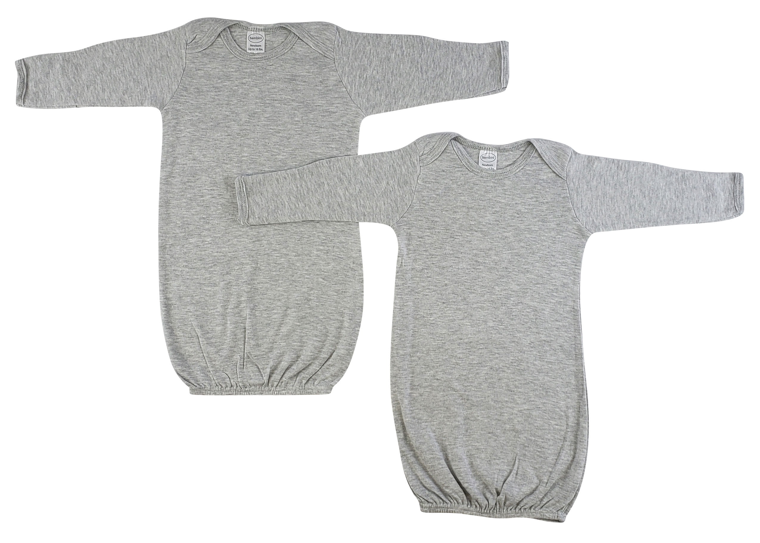 Bambini Newborn Baby 2 Piece Gown Set