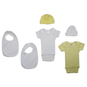 Bambini Newborn Baby 6 Piece Layette Set