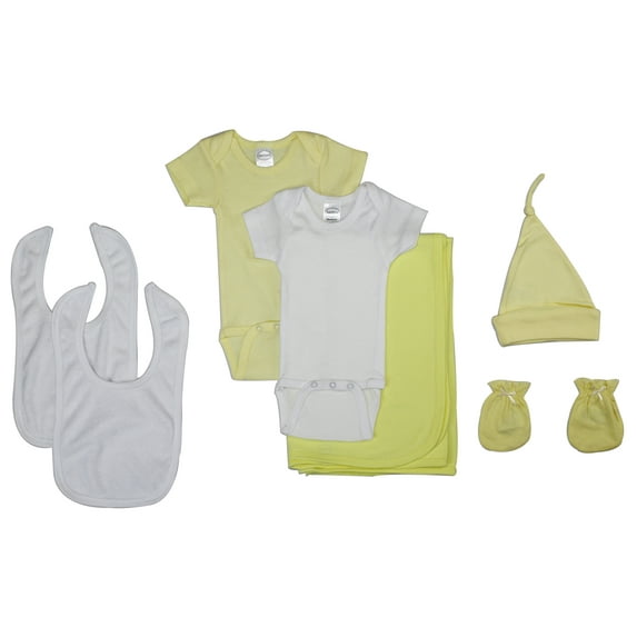 Bambini Newborn Baby 7 Piece Layette Set