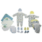 Bambini Newborn Baby Boy 19 Pc Layette Baby Shower Gift Set