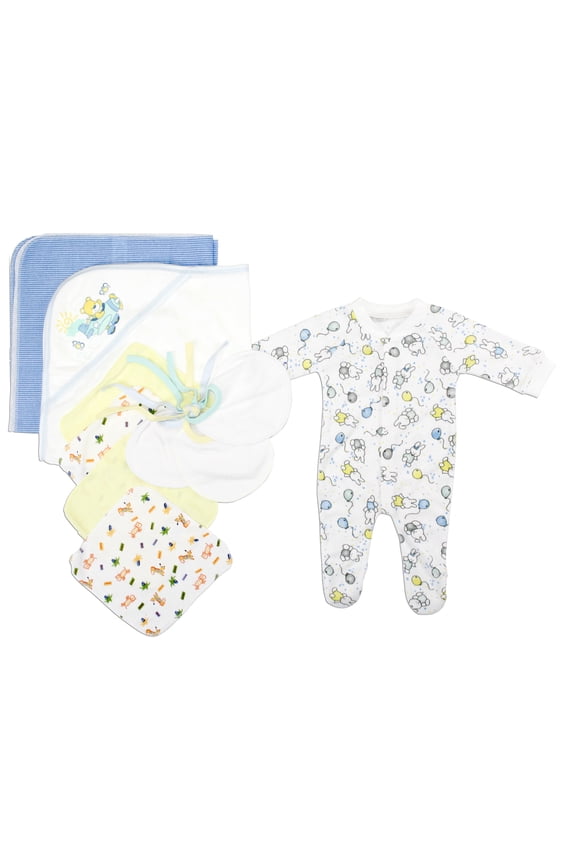 Newborn Baby Boys 11 Pc Layette Baby Shower Gift Set