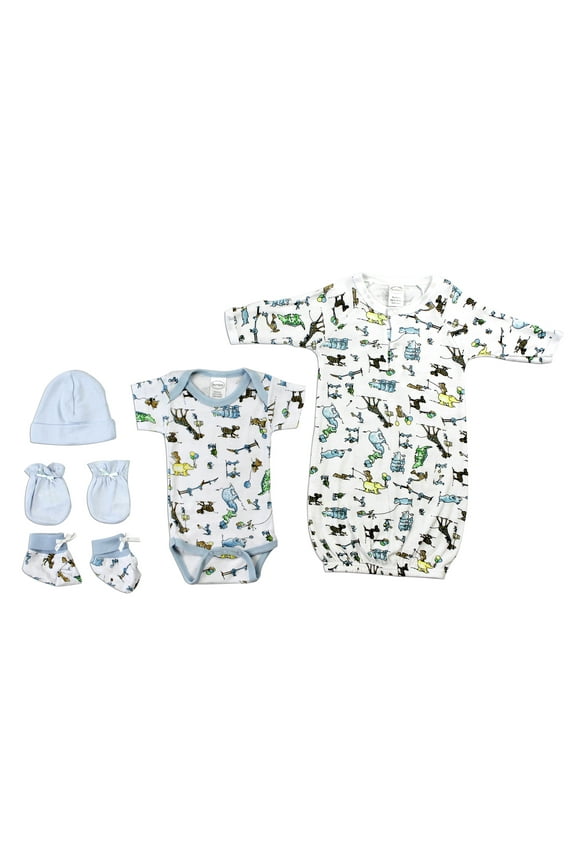 Baby Shower Layette Gift Set, 5pc (Baby Boys)