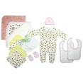 thumbnail image 1 of Bambini Newborn Baby Girls 14 Pc Layette Baby Shower Gift Set, 1 of 3