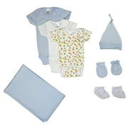 Bambini Newborn Baby Shower Layette Gift Set, 7pc (Baby Boys)