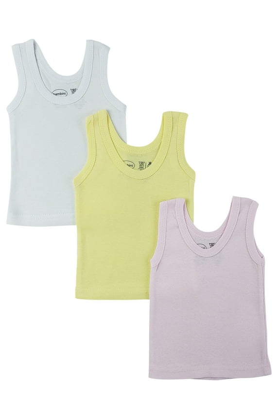 Pastel Tank Tops, 3pk (Baby Girls)
