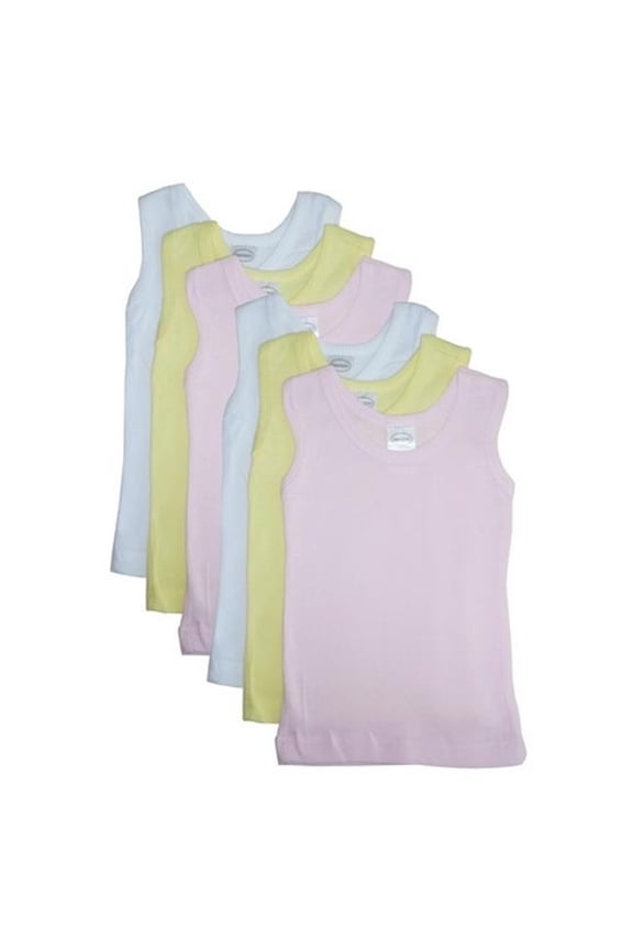 Pastel Tank Tops, 6pk (Baby Girls)