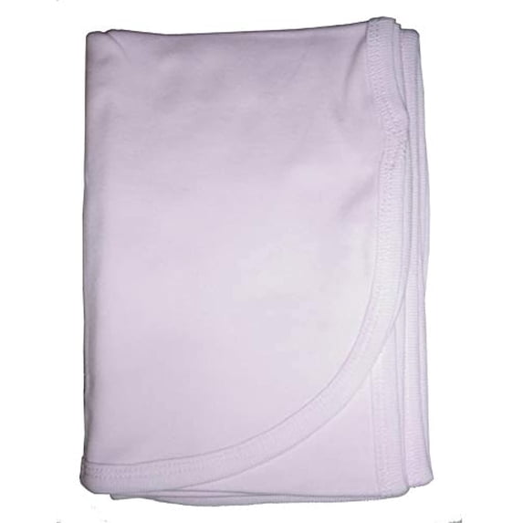Bambini Pink Receiving Blanket