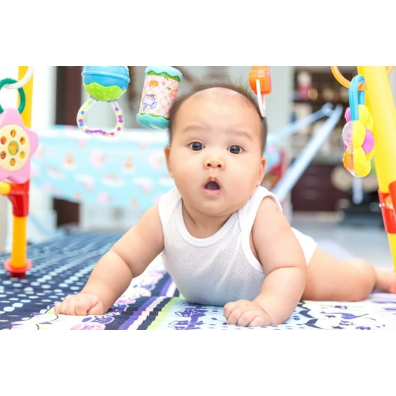 Bambini Printed Sleeveless Bodysuits & Tank Tops, 6pk (Baby Girls)