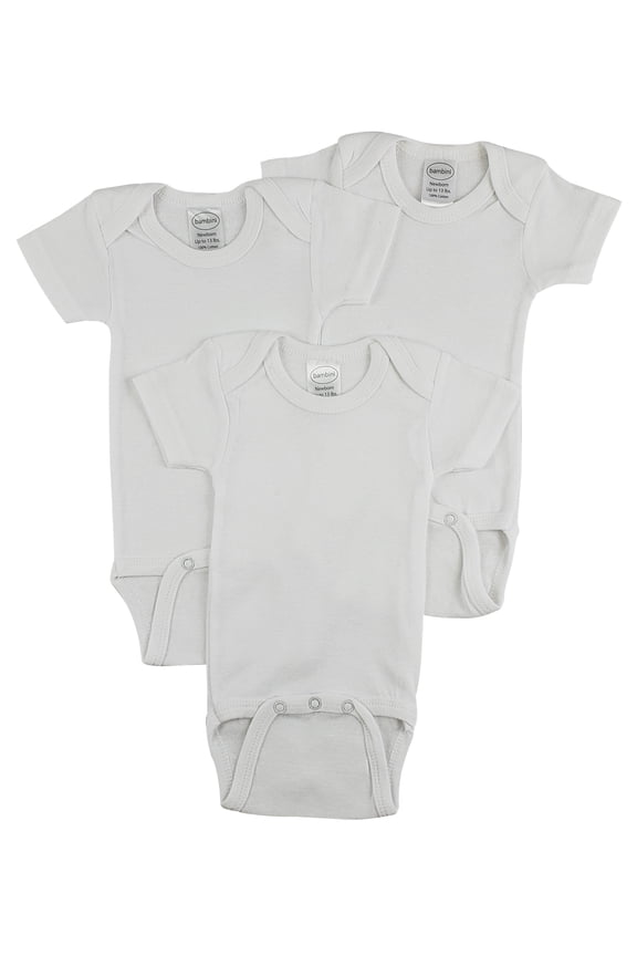 Short Sleeve One Piece 3 Pack