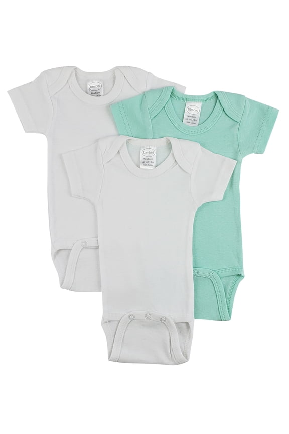 Short Sleeve One Piece 3 Pack