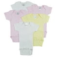 thumbnail image 1 of Bambini Short Sleeve One Piece 5 Pack - Newborn, 1 of 2