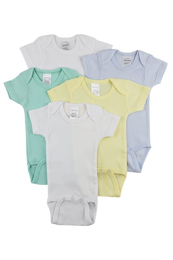 Short Sleeve One Piece 5 Pack