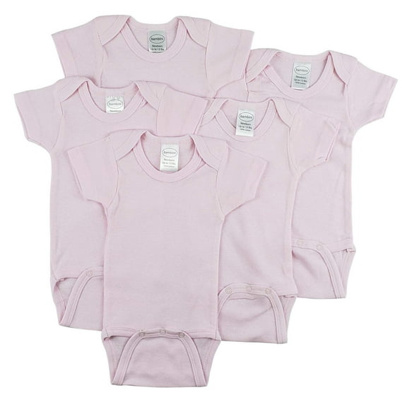 Bambini Short Sleeve One Piece 5 Pack