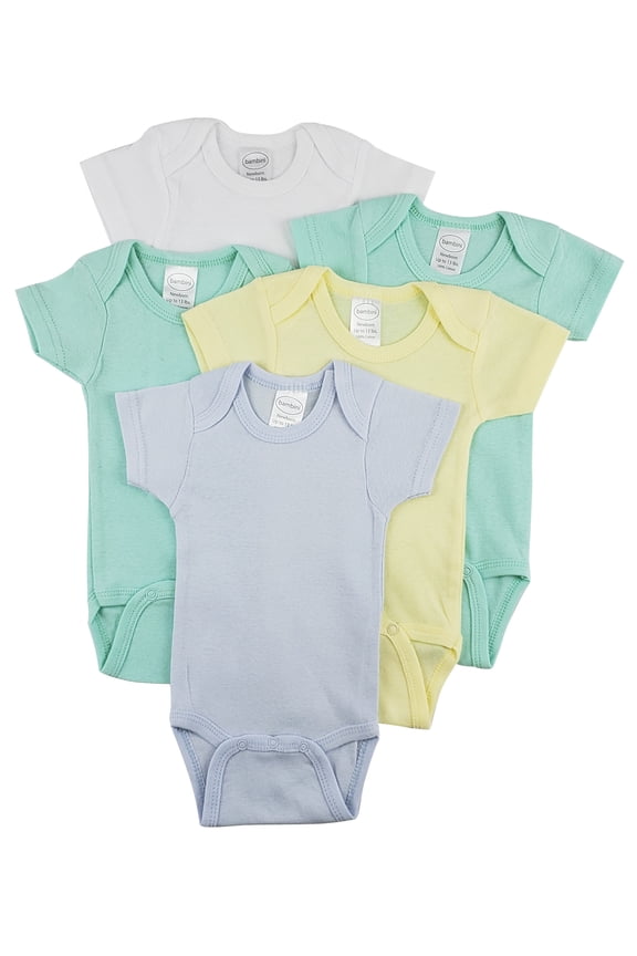 Short Sleeve One Piece 5 Pack