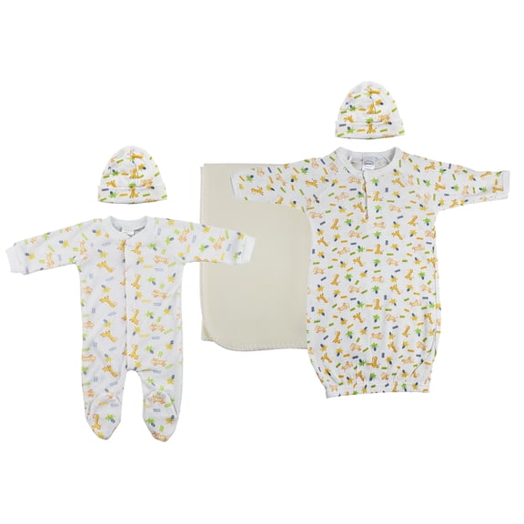 Bambini Unisex Newborn Baby 5 Pc Layette Sets