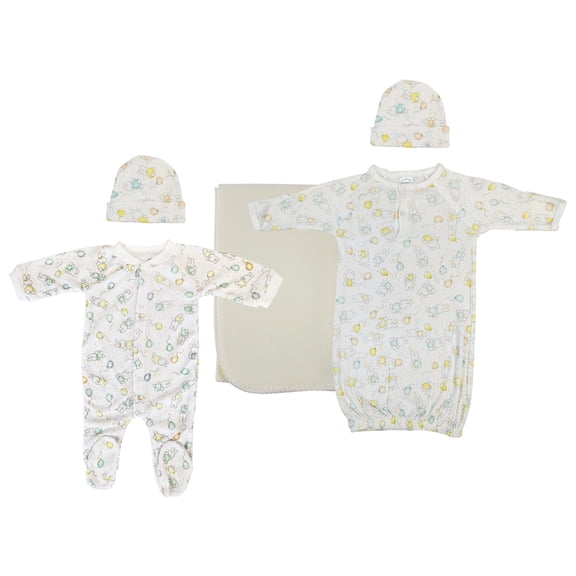 Bambini Unisex Newborn Baby 5 Pc Layette Sets