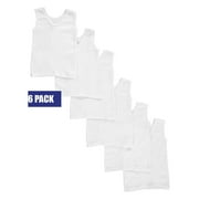 6-Piece Vibrant Comfortable Bambini Tank Tops - Small, 9"