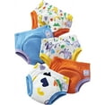 thumbnail image 1 of Bambino Mio, Revolutionary Reusable Potty Training Pants for Boys and Girls, 5 Pack, 3-4 Years, Brave Dinos, 1 of 5
