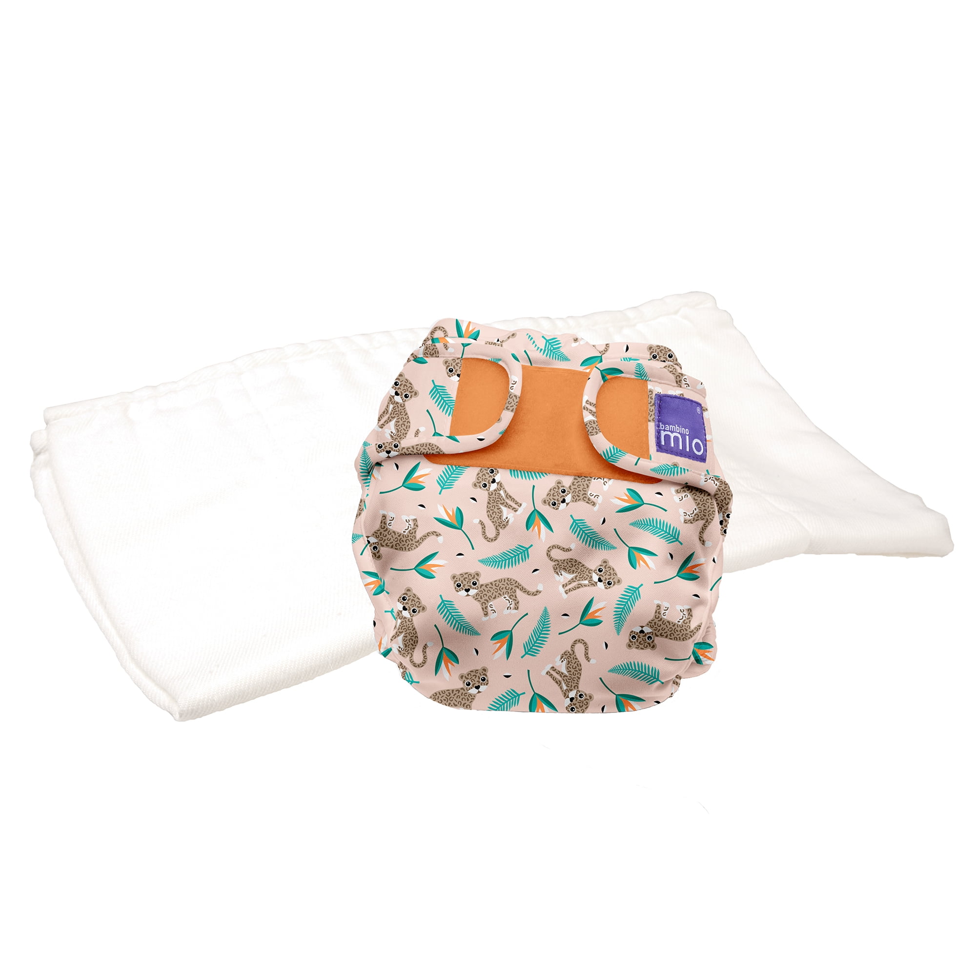 Bambino Mio, miosoft twopiece diaper (trial pack), wild cat, size 1