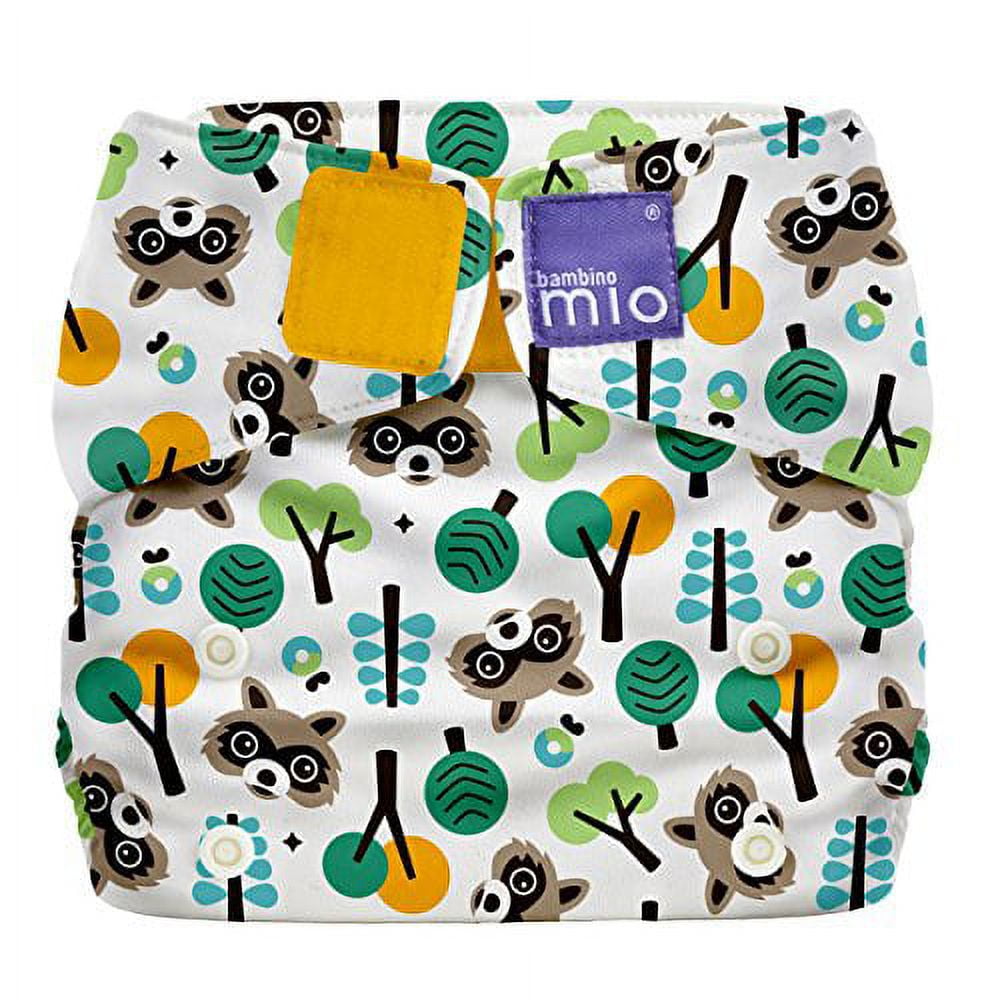 Bambino Mio, miosolo allinone cloth diaper, raccoon retreat