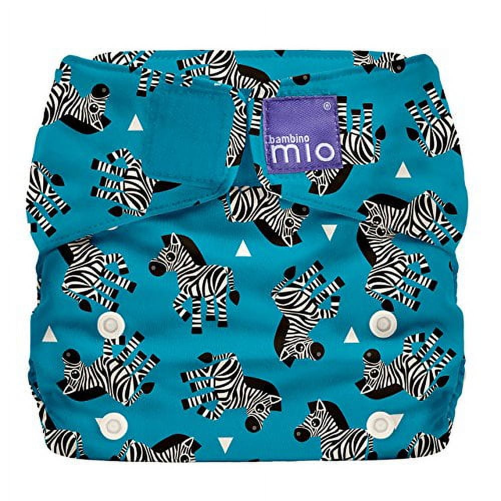 Bambino Mio, miosolo allinone cloth diaper, zebra crossing