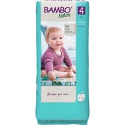 Bambo Nature Hypoallergenic Baby Diapers, Skin Friendly, and Super Absorbent - Size 4 48 Count