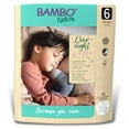 thumbnail image 1 of Bambo Nature Overnight Diapers, Eco-Friendly Disposable Baby Diapers - Size 6, 35+ lbs, 20 Count, 4 Packs, 80 Total, 1 of 7