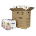 thumbnail image 1 of Bambo Nature Eco Friendly Premium Baby Diapers for Sensitive Skin, Size 2 (7-13 lbs), 180 Count (6 Packs of 30) Size 2 (180 Count), 1 of 9